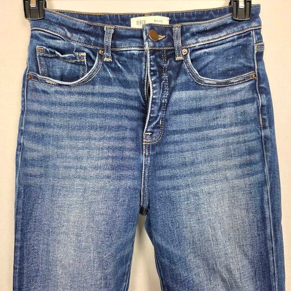 BKE Billie High Rise Cropped Straight Jeans 28x28 - Picture 3 of 9